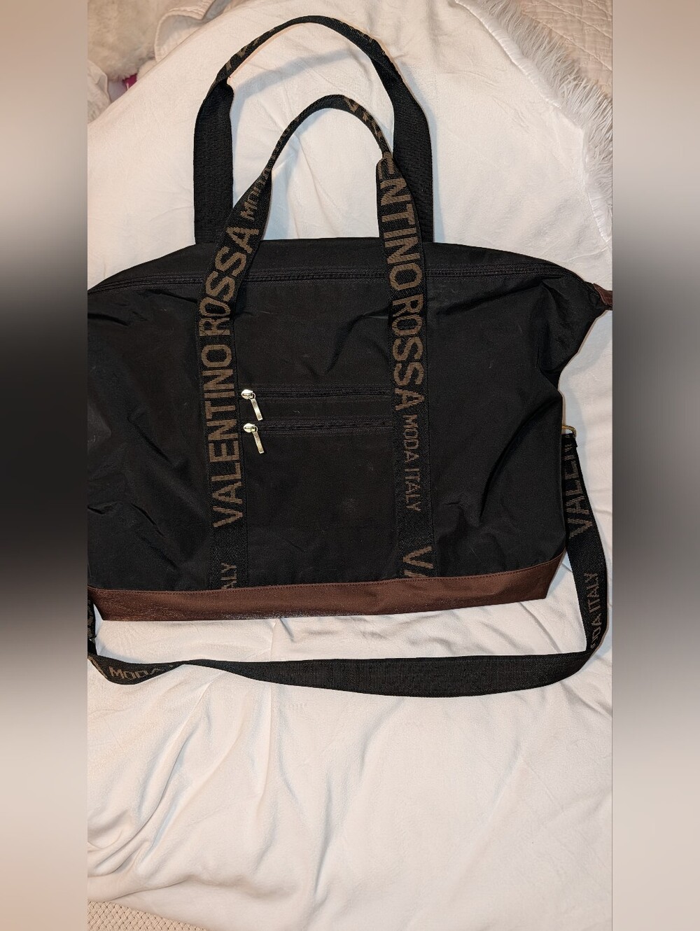 Valentino Rossa Moda Italy travel tote